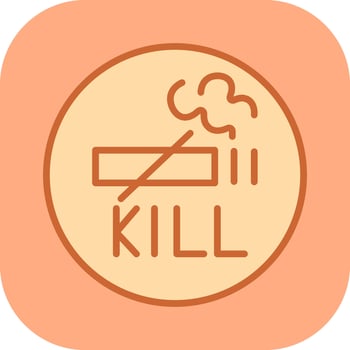Smoking Kills Vector Icon