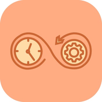 Time Optimization Vector Icon