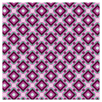 Purple And Pink Mid Century Pattern png