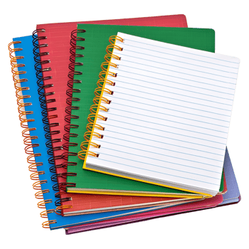 AI generated 3D Rendering of a School or College Note Books on Transparent Background - Ai Generated png