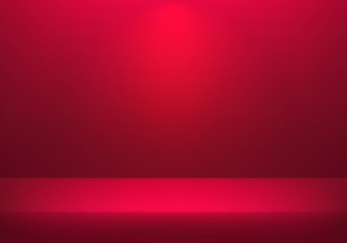 Dark Red studio room background. Empty room with spotlight effect. Template mock up for display of product, Business backdrop. Vector illustration.