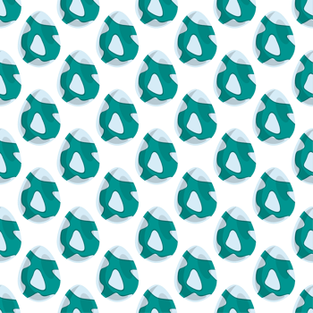 Illustration on theme seamless celebration holiday Easter with hunt colorful bright eggs png