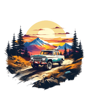 Off-Road Car Illustration png