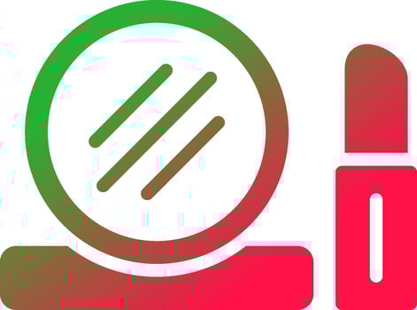 Make Up Creative Icon Design vector