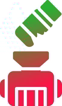 Crusher Creative Icon Design vector