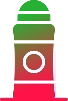 Deodorant Creative Icon Design vector