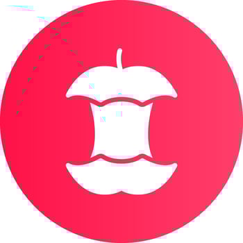 Apple Creative Icon Design vector