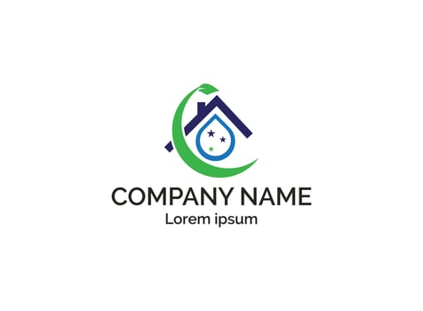 cleaning clean service logo icon vector