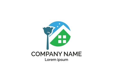 Creative Eco symbol template. Building and House vector