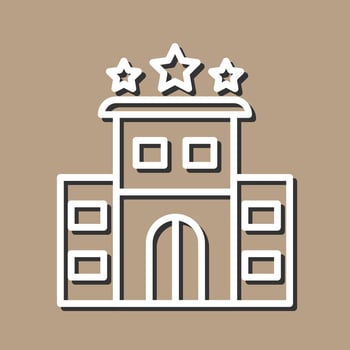 Hotel Vector Icon