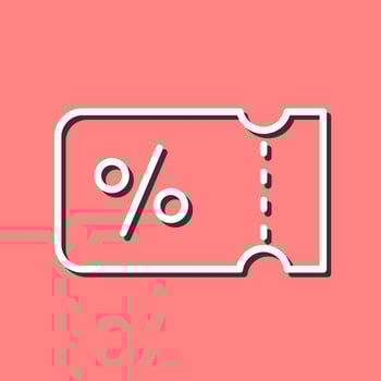 Discount Vector Icon
