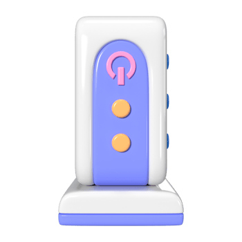 Modem 3D Illustration Icon png