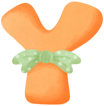 Ribbon with Alphabet letter Y png