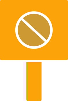 Do Not Disturb Vector Icon