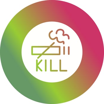 Smoking Kills Vector Icon