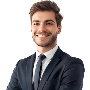 AI generated Businessman portrait. Portrait of businessman. png