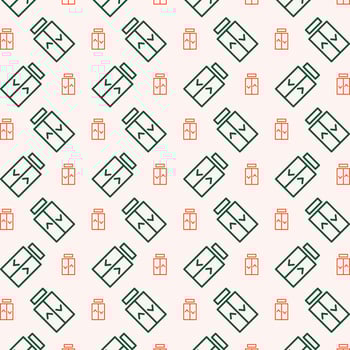 Lift adorable trendy multicolor repeating pattern vector illustration background