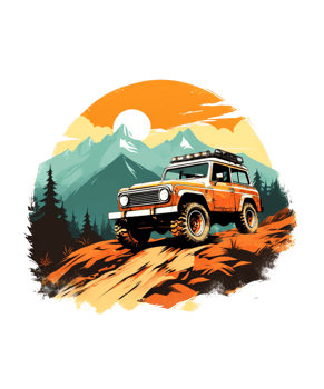 Off-Road Car Illustration png