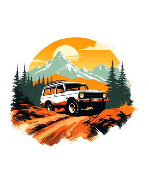 Off-Road Car Illustration png