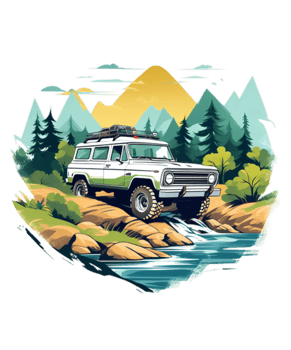 Off-Road Car Illustration png