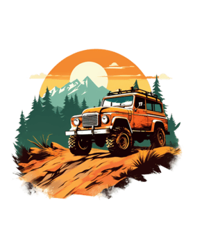 Off-Road Car Illustration png