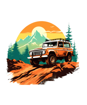 Off-Road Car Illustration png