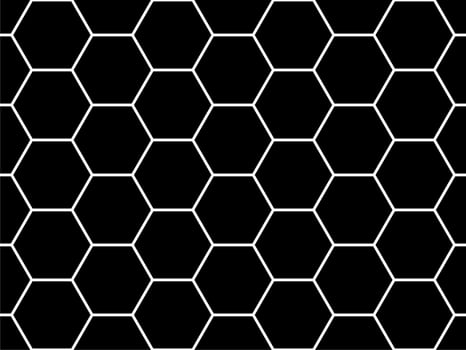 Seamless Honeycomb Shape Motifs Pattern, Beehive or Bee House Form, can use for Decoration, Ornate, Carpet Pattern, Fashion, Fabric, Textile, Tile, Mosaic, Wallpaper, Wrapping Cover, Background, etc. vector