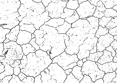 a black and white vector of a cracked  land, a black and white drawing of a cracked wall, cracked and cracked white grunge effect with a few small holes, a black and white drawing of cracked ground,