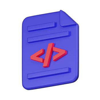 Source Code Template 3d Icon png