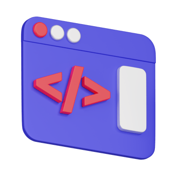 Front-End Development 3d Icon png