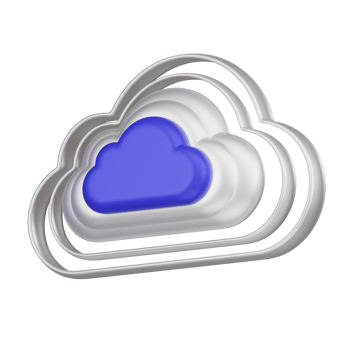 Cloud Scaling 3d Icon png