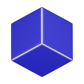 Digital Block Cloud Package 3d Icon png