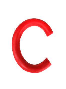 Handmade plasticine alphabet, transparent background. English colorful letters of modelling clay png