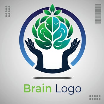 Brain Healing logo vector