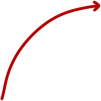 Red arrow element png