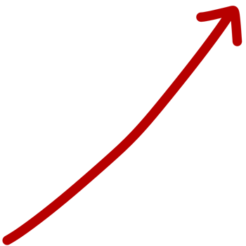 Red arrow element png
