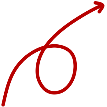 Red arrow element png