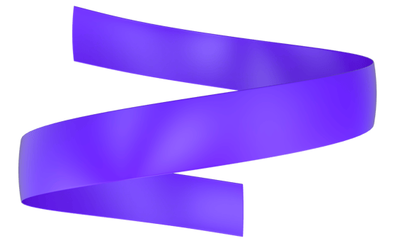 Golden ribbon banner 3d render png