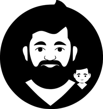 Father - High Quality Vector Logo - Vector illustration ideal for T-shirt graphic