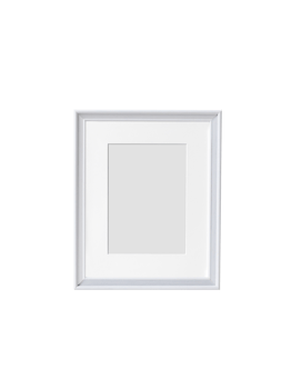white photo frames, transparent background png