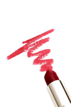 various types of lipstick on cutout background png