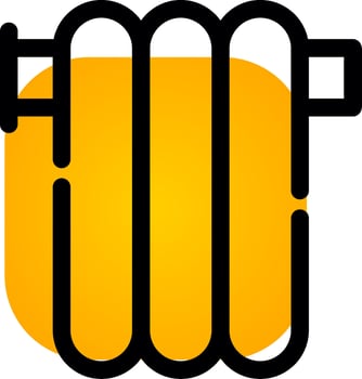 Radiator Creative Icon Design vector