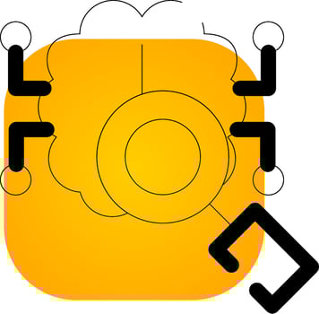 Retrieval Creative Icon Design vector