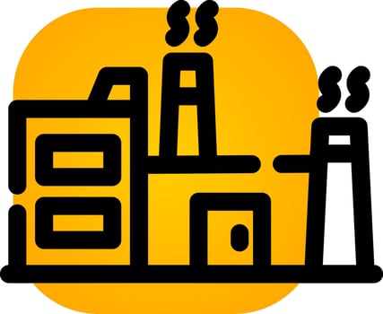 Factory Creative Icon Design vector