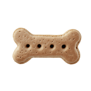 Dog biscuit bone on Transparent background png