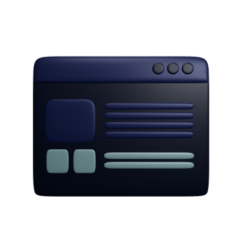 website layout display png