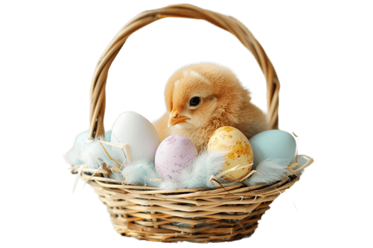 easter egg bunny chicken celebration png