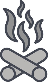 Bonfire Vector Icon
