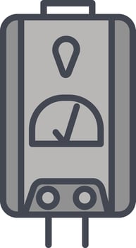 Water Boiler Vector Icon