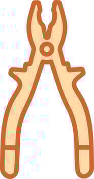 Pliers Vector Icon